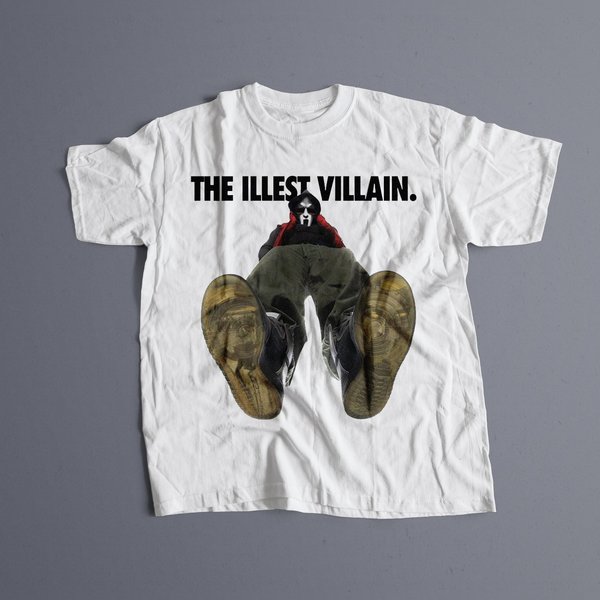 Mf Dooom T Shirt - The Illest Villain , Mf Dooom Graphic Tee-image