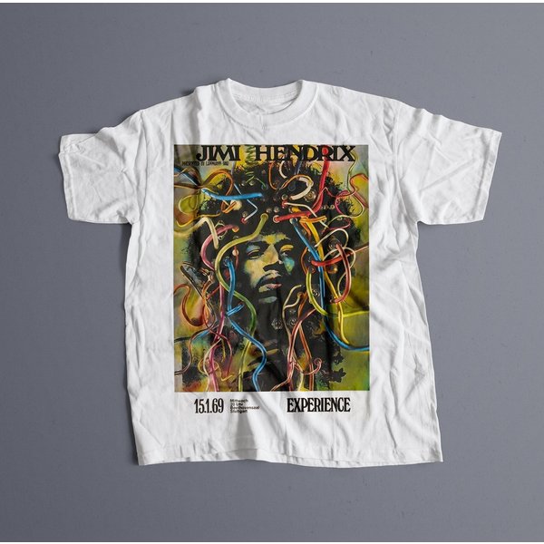 Jimi Hendrix Shirt, Jimi Hendricks Graphic Tee, Hendrix Merch-image