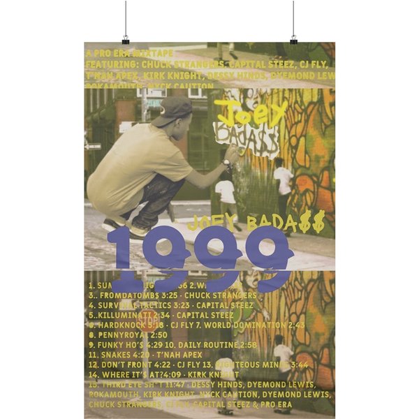 Joey Badass - Poster | Rap Poster, Hip-Hop Poster-image
