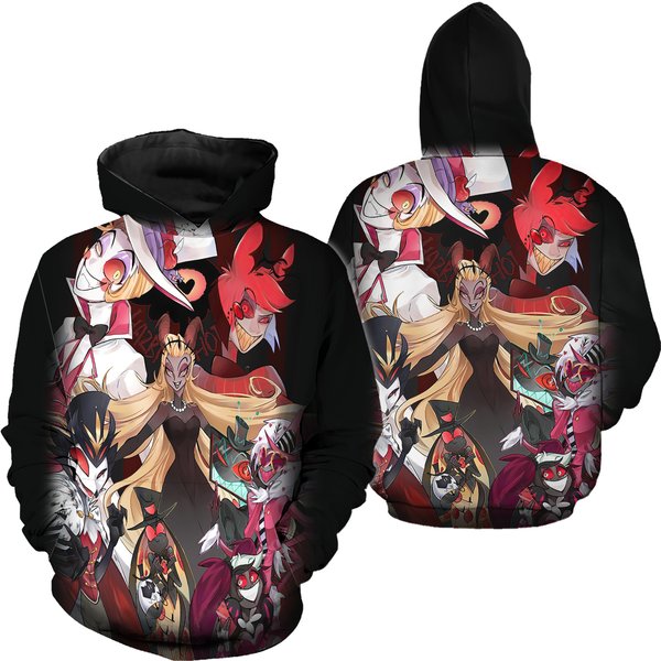 Hazbin Hotel Costume 3D Hoodie-image