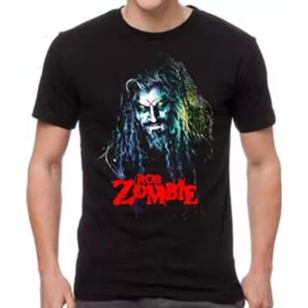 Rob Zombie Hell Billy Head T-Shirt-image