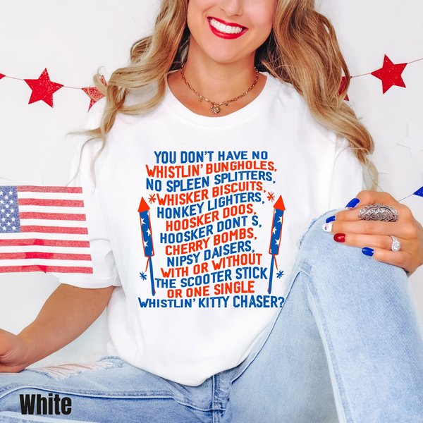 4Th Of July Joe Dirt T-Shirt, Tee, Joe Dirt Fireworks T Shirt-image