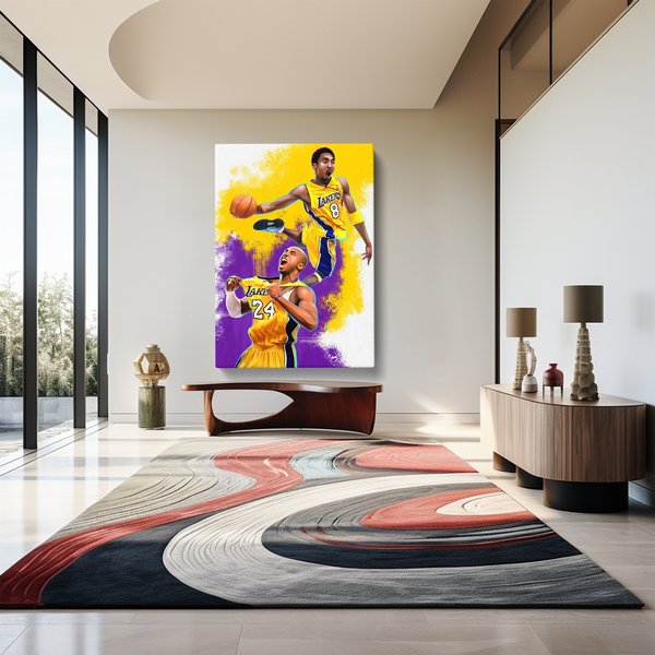 Kobe Bryant Art Poster, Basketball Poster-image