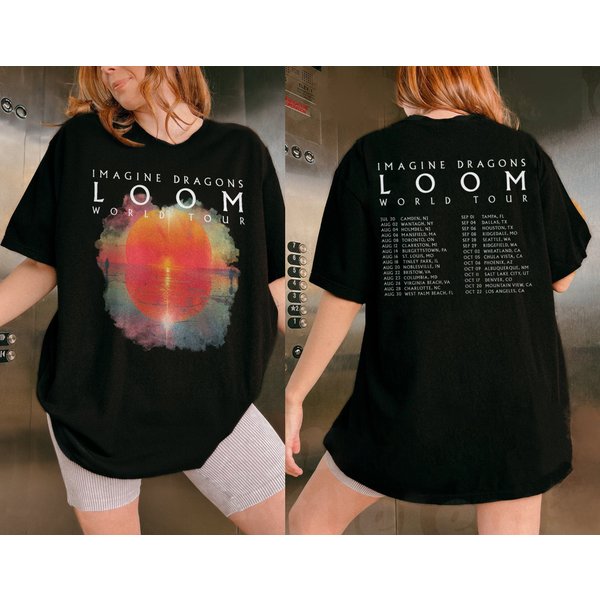 Loom 2024 Tour Shirt, Imagine Tour Dragons Shirt, Imagine Concert Dragons 2024 Tee-image