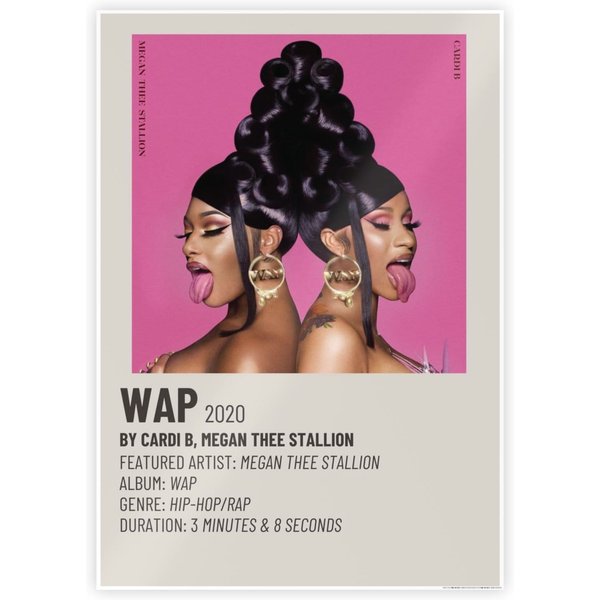 Cardi B & Megan Thee Stallion Poster-image