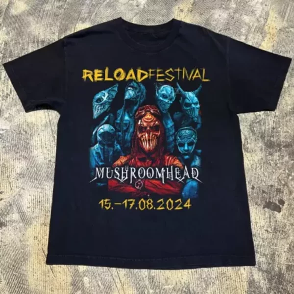 New Mushroomhead Band Tour 2024 Collection Gift For Fan T Shirt-image