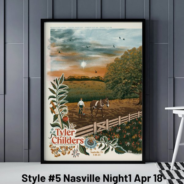 Tyler Childers Gig Posters - High Resolution Printing-image