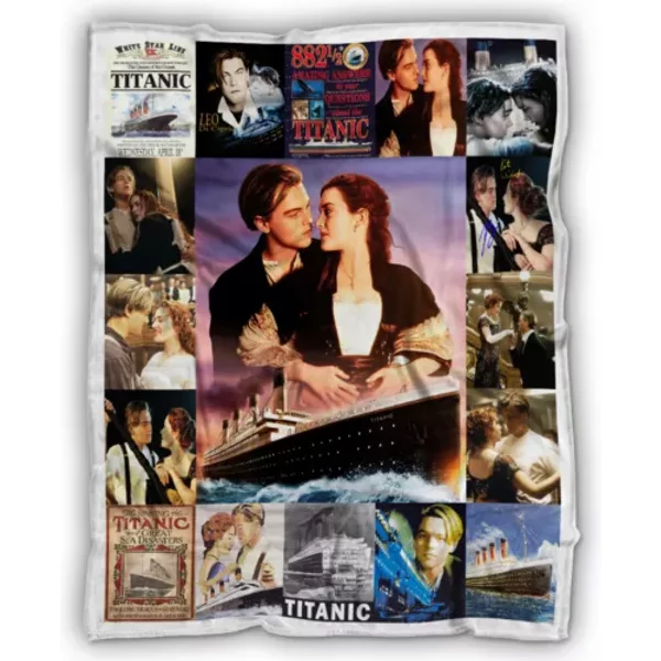 Titanic Blanket, Titanic Movies Fleece Blanket-image