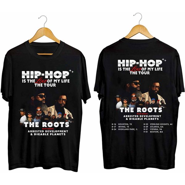 The Roots 2024 Tour Double Sided Shirt-image