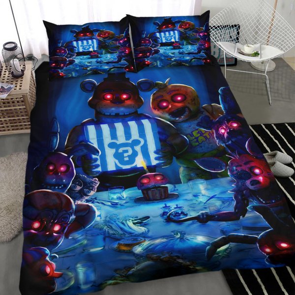 Five Nights At Freddy's Bed Linen Children's Five Nights At Freddy's Bear Bedding Set-image