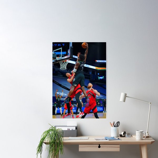 Anthony Edwards Poster Dunk On Yuta Watanabe Poster-image