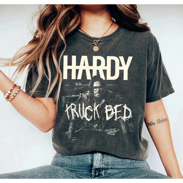 Truck Bed Hardyy Concert Shirt,Bootleg Music Hardyy Country-image