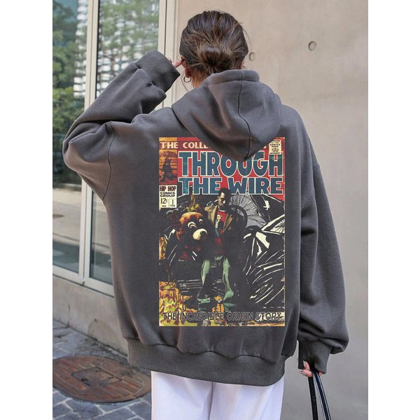 Kanye Through The Wire,Late Registration Hoodie, West Tour Hoodie-image