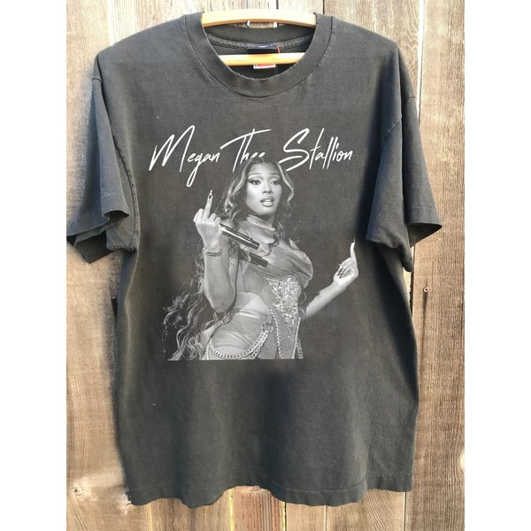 Megan Funny Thee Stallion Rapper Shirt, Vintage Megan 90S Shirt-image