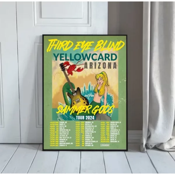 Third Eye Blind Summer Gods Tour 2024 Poster-image