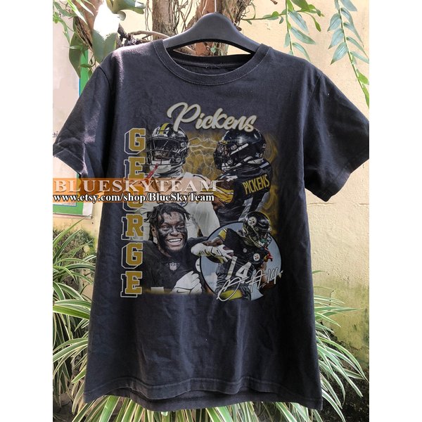George Pickens Vintage 90S Graphic Style T-Shirt-image