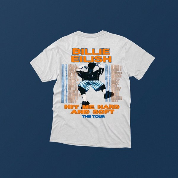 Hit Me Hard And Soft Tour Tee, Billie Eilish T-Shirt, Hit Me Hard And Soft Billie's Merch-image