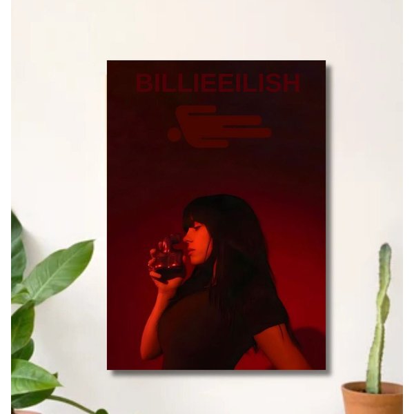 Hit Me Hard And Soft | Billie Eilish Fragrance Poster | High Quality Artist Poster-image