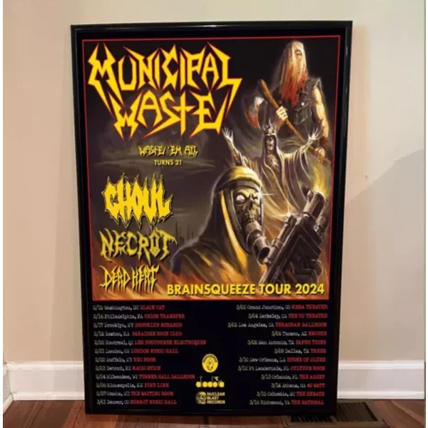 Municipal Waste - Tour 2024 Poster-image
