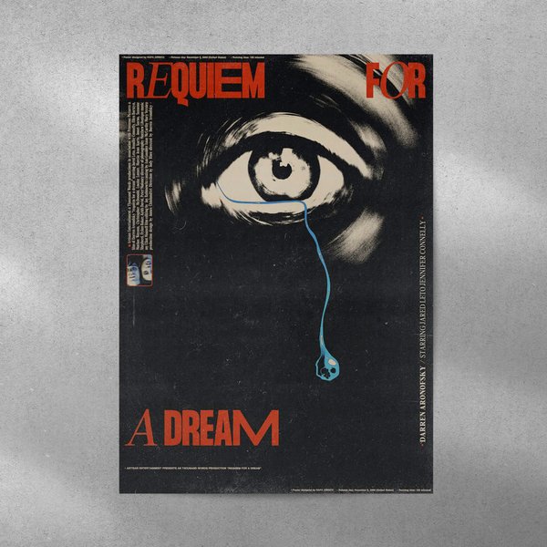 Requiem For A Dream Poster, Movie Poster-image