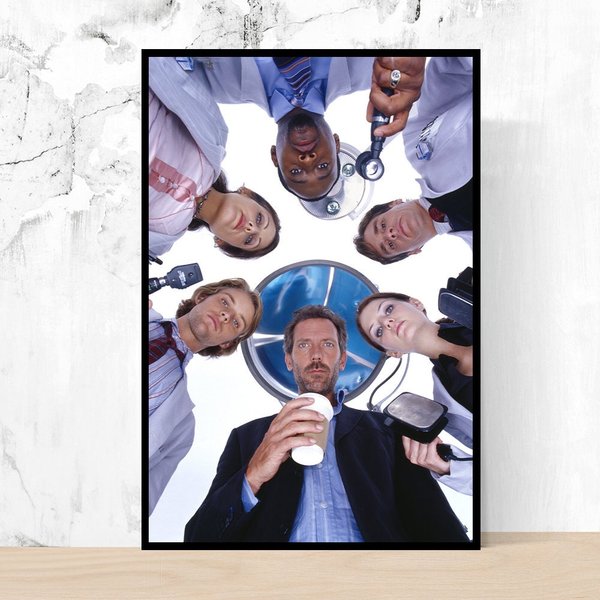 House M.D. Season Movie Poster- Film Fan Collectibles - Poster For Gifts-image