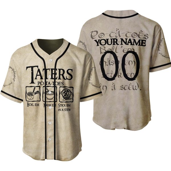 Personalized Lord Of The Ring Baseball Jersey-image