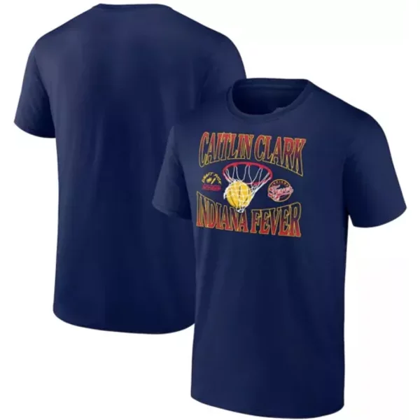 The_Best!!Unisex Caitlin Clark Navy Indiana Fever Draft T-Shirt-image