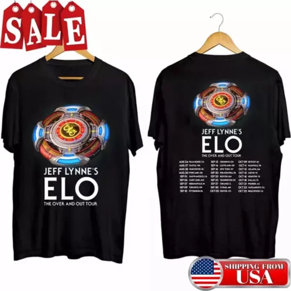 New Jeff Lynne Tour 2024 Elo T-Shirt-image