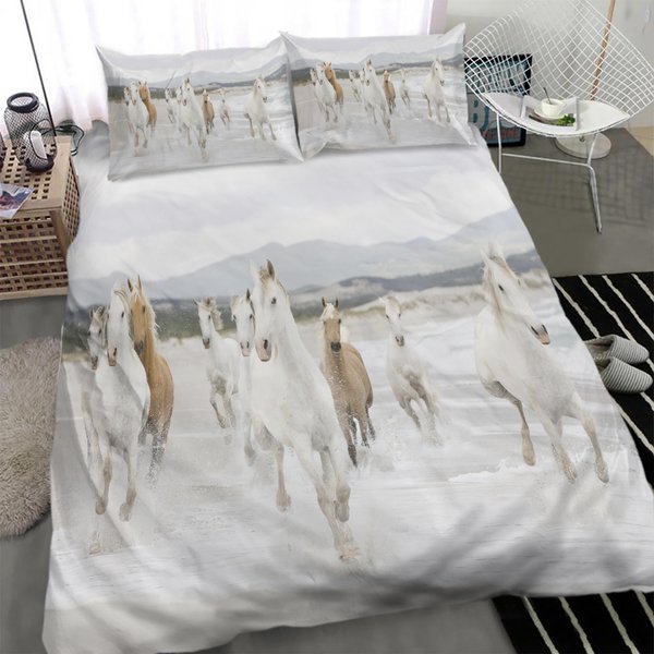 River Horse Bedding Set-image