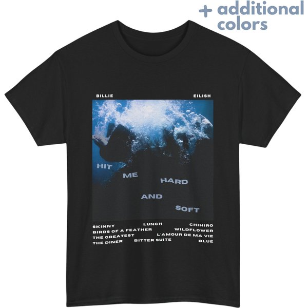 Hit Me Hard And Soft Billie Merch, Billie Hit Me Hard And Soft Tshirt Fan Merch-image