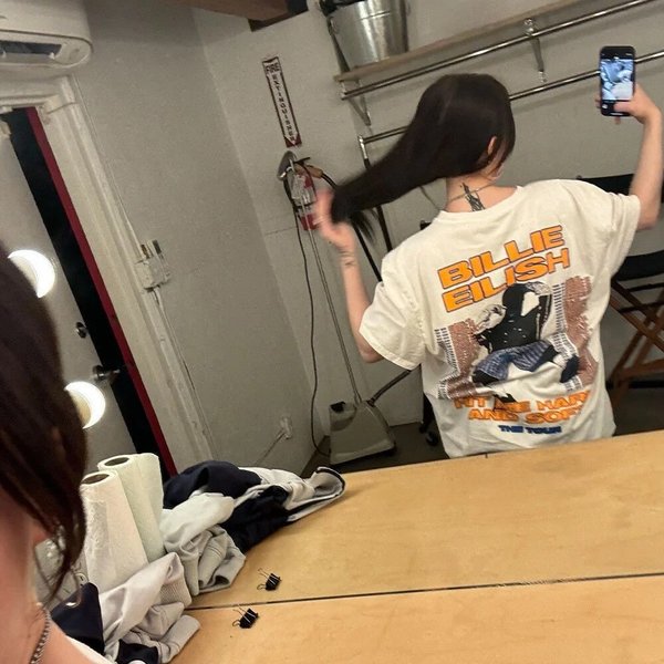 Billie Eilish Hit Me Hard And Soft Tshirt-image