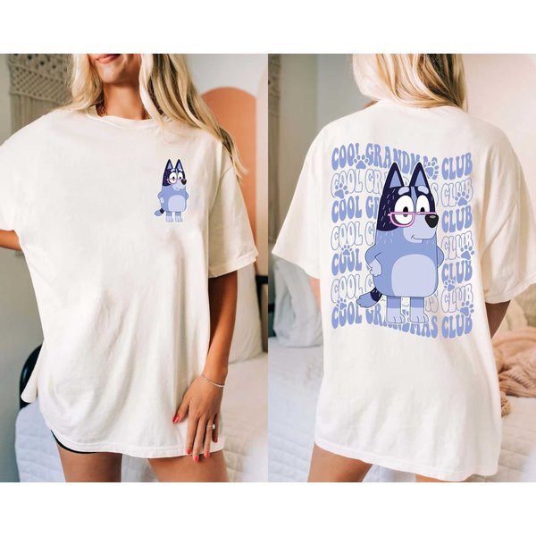 Blueydad Cool Grandmas Club Two Sides Shirt-image