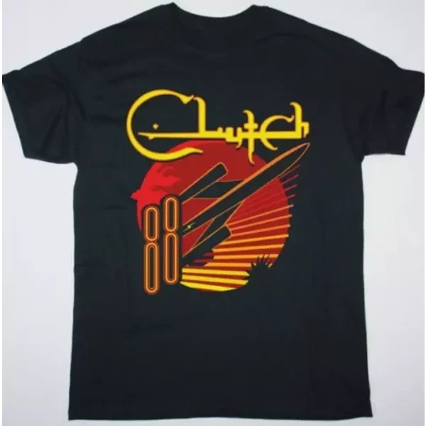 Clutch Rock Band T-Shirt Wonderful Cool New Shirt-image