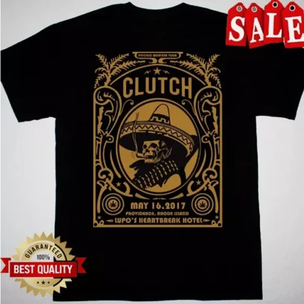 Clutch Rock Band T-Shirt Unisex Shirt-image