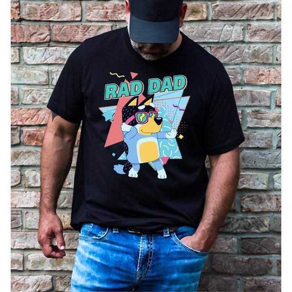 Blueydad Rad Dad Shirt, Rad Dad T-Shirt, Blueydad Bandit Shirt-image