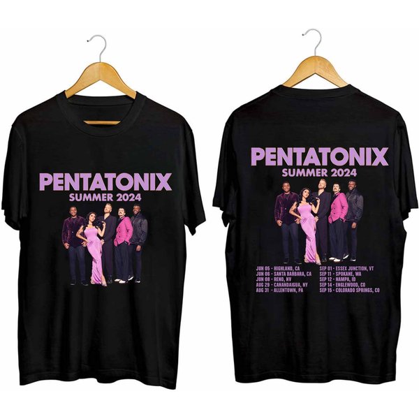 Pentatonix Summer 2024 Tour Double Sided Shirt-image