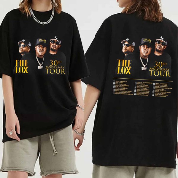 The Lox 30Th Anniversary Tour 2024 Shirt, The Lox Band Fan Shirt, The Lox Concert Shirt-image