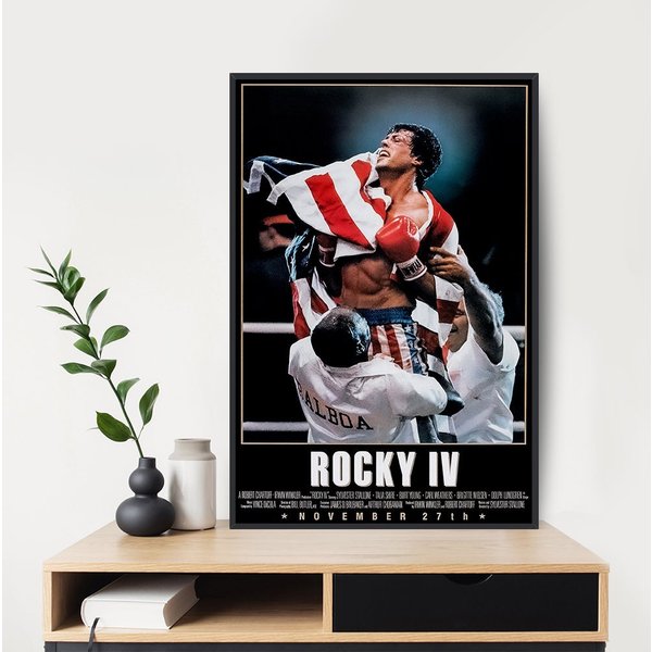 Rocky Iv Movie Poster Art Movie Wall Room Poster-image
