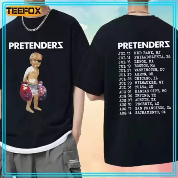 The Pretenders Us Tour 2024 Concert T-Shirt-image