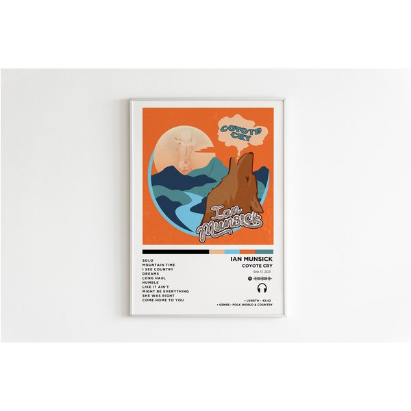 Ian Munsick - Coyote Cry Album Poster-image