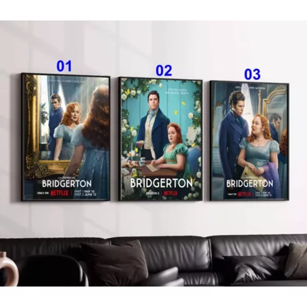 Bridgerton Season 3 2024 Movie Poster-image