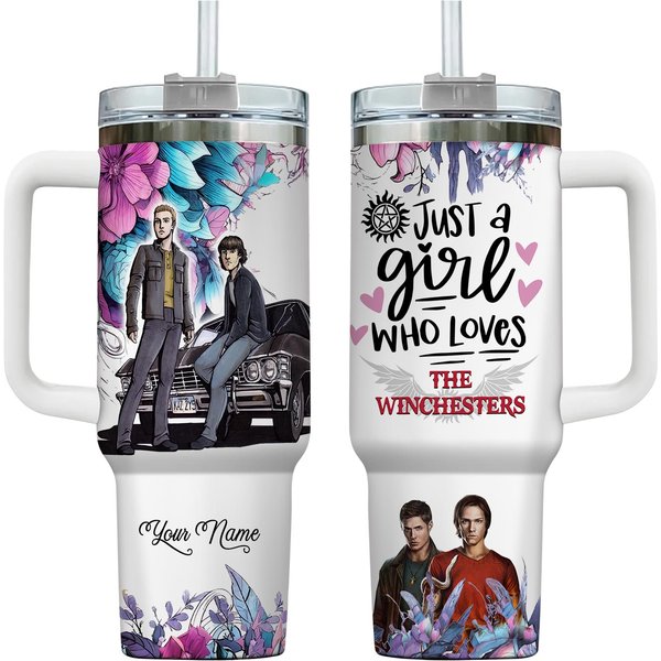 Supernatural 40oz Tumbler, Winchesters Supernatural Tumbler