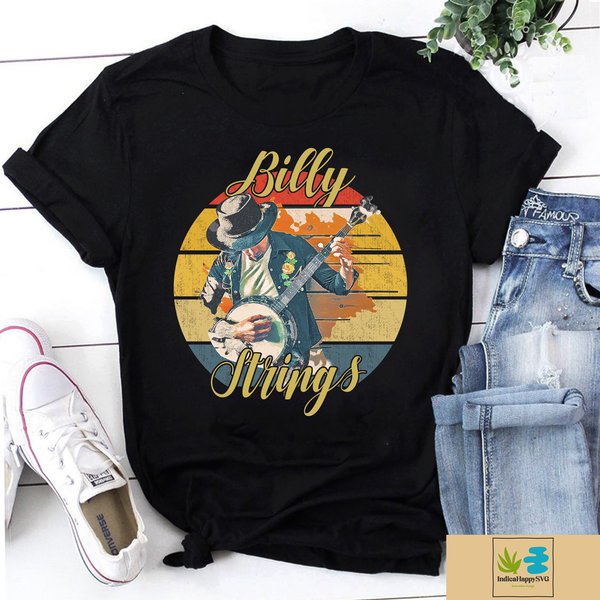 Billy Strings Vintage Unisex T-Shirt, Billy Strings Shirt-image