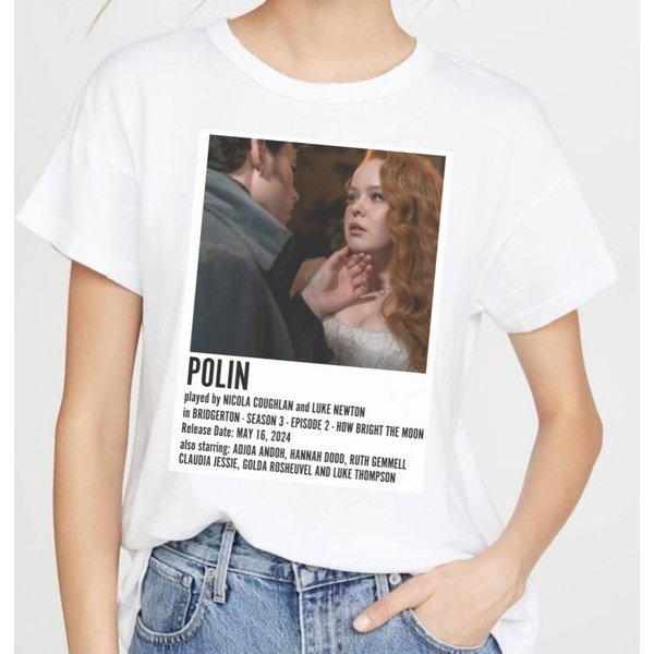 Bridgerton Polin Season Shirt, Bridgerton Season 3 T-Shirt-image