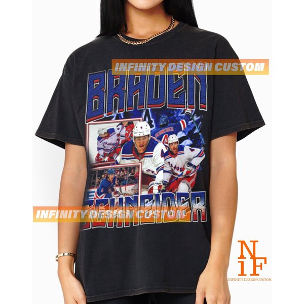 Braden Schneider Shirt Ice Hockey American-image