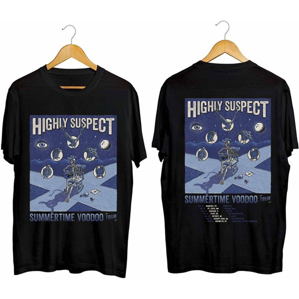 Highly Suspect Summertime Voodoo 2024 Tour Shirt, Highly Suspect Band Fan Shirt-image