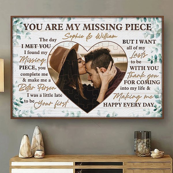 I Want All Of My Lasts To Be With You Custom Upload Image Couples Personalized Poster-image