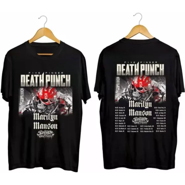 '''Five Finger''' Death Punch 2024 Tour Shirt-image