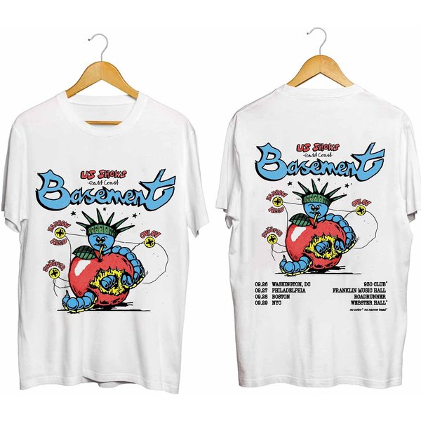 Basement 2024 Tour Double Sided Shirt-image