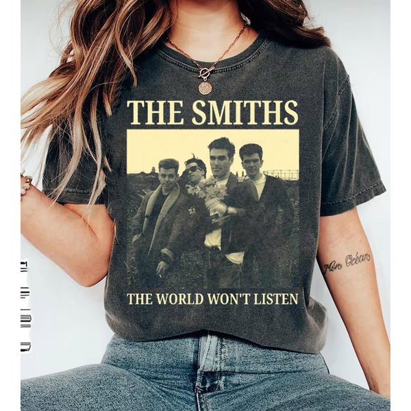 The Smiths Tshirts, The Smiths Shirts Vintage-image